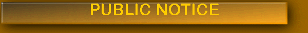 PUBLIC NOTICE